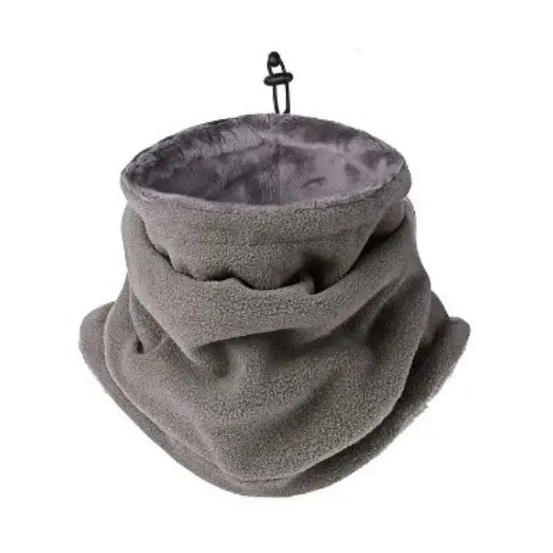 Velon – Adjustable Neck Gaiter With Fleece Comfort For Outdoor Adventures - Light Gray