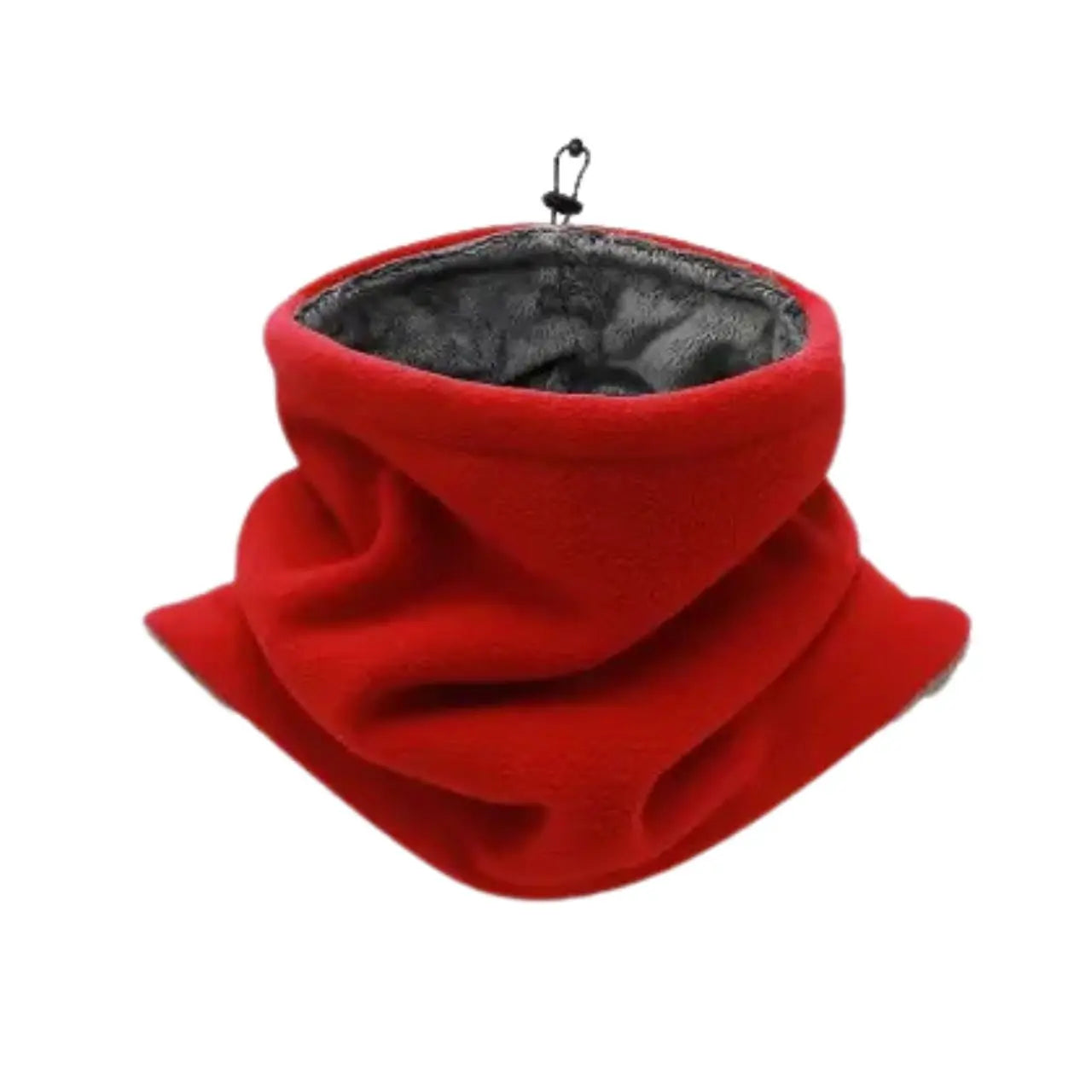 Velon – Adjustable Neck Gaiter With Fleece Comfort For Outdoor Adventures - Red