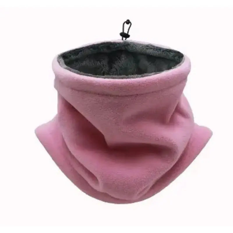 Velon – Adjustable Neck Gaiter With Fleece Comfort For Outdoor Adventures - Pink