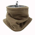 Velon – Adjustable Neck Gaiter With Fleece Comfort For Outdoor Adventures - Khaki