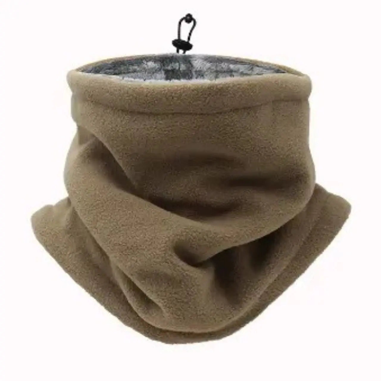 Velon – Adjustable Neck Gaiter With Fleece Comfort For Outdoor Adventures - Khaki