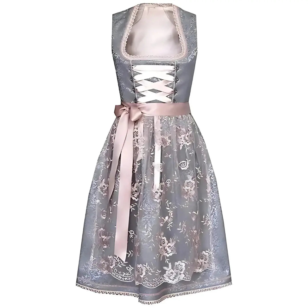 Oktoberfest Dirndl Costume – Elegant Short-Sleeve Dress for Women – Comfortable Fit – Perfect for Beer Festivals