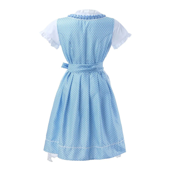 Oktoberfest Dirndl Dress – Elegant Traditional Costume with Fine Embroidery – Perfect for Beer Festivals