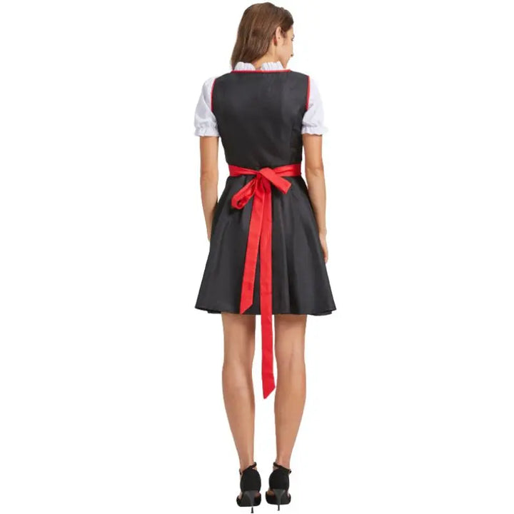 Oktoberfest Dirndl Dress – Traditional Elegant Design with Embroidery – Perfect for Beer Festivals