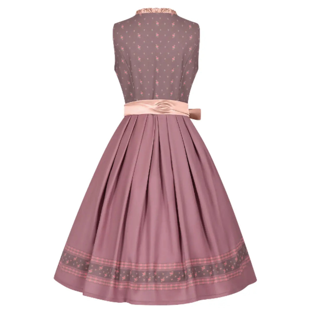 MunaWear - Oktoberfest - Oktoberfest Dirndl Dress – Traditional Elegant Design with Embroidery – Perfect for Beer Festivals - 