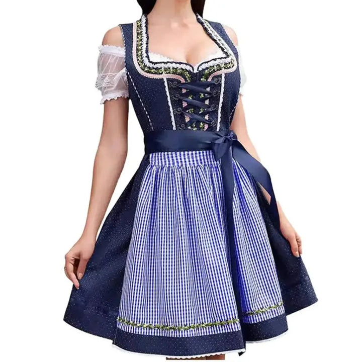 Oktoberfest Dirndl Dress for Women – Elegant Bavarian Style