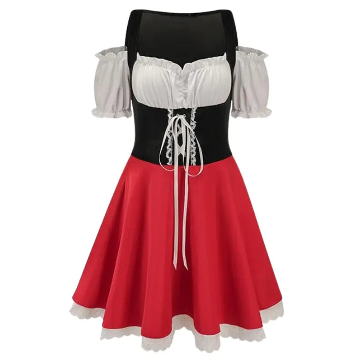 Prost Princess - Oktoberfest Dirndl Dress – Elegant Women's Traditional Costume in Eye-Catching Colors – Perfect for Beer Festivals