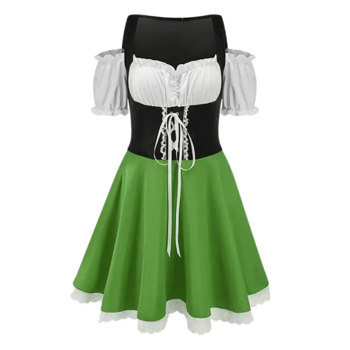 Prost Princess - Oktoberfest Dirndl Dress – Elegant Women's Traditional Costume in Eye-Catching Colors – Perfect for Beer Festivals