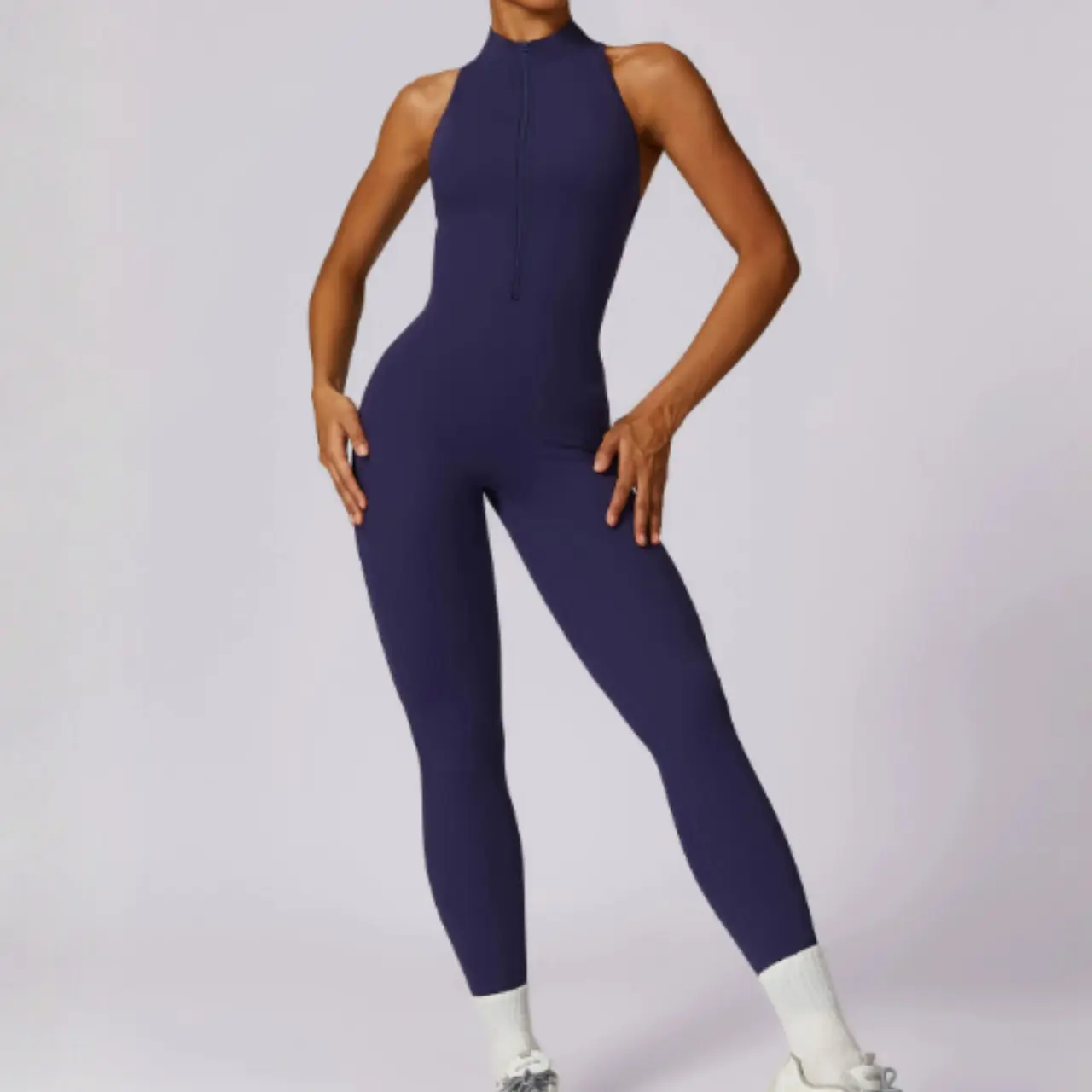 MunaWear - One-Pieces - Leona – Seamless Breathable Sport Jumpsuit for Women with Ultimate Comfort and Flexibility - 