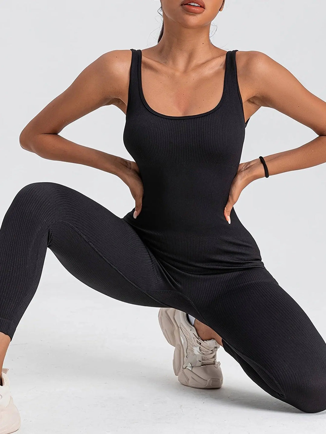 MunaWear  One-Pieces  Mia – Breathable Short Sleeve Sport Jumpsuit for Fitness, Yoga & Casual Wear 