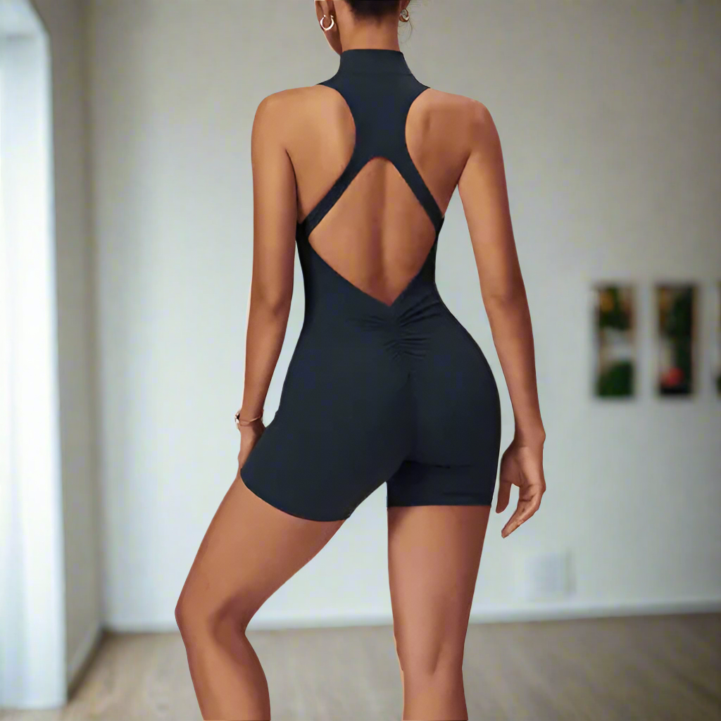 MunaWear One-Pieces Sabrina - Chic And Functional Jumpsuit Ideal For Yoga And Pilates Enthusiasts