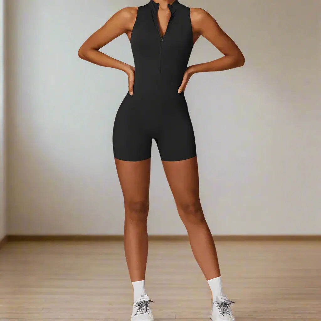 MunaWear One-Pieces Sabrina - Chic And Functional Jumpsuit Ideal For Yoga And Pilates Enthusiasts