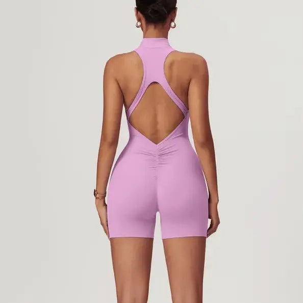MunaWear One-Pieces Sabrina - Chic And Functional Jumpsuit Ideal For Yoga And Pilates Enthusiasts