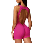 Samira – Fast-Drying Short Jumpsuit for Women with 4-Way Stretch & Stylish Design for Yoga and Fitness