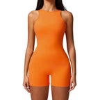 Samira – Fast-Drying Short Jumpsuit for Women with 4-Way Stretch & Stylish Design for Yoga and Fitness