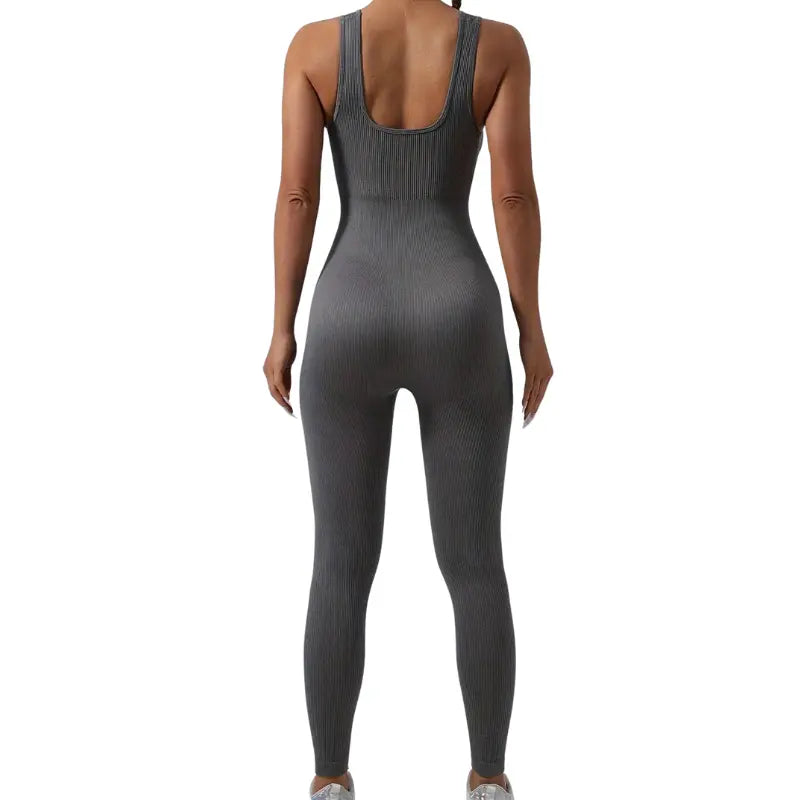 Selena – Breathable Short Sleeve Sport Jumpsuit for Fitness, Yoga & Casual Wear