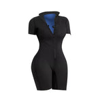 Sophia – Full-Body Sauna Jumpsuit with Zipper for Enhanced Sweating & Weight Loss Support