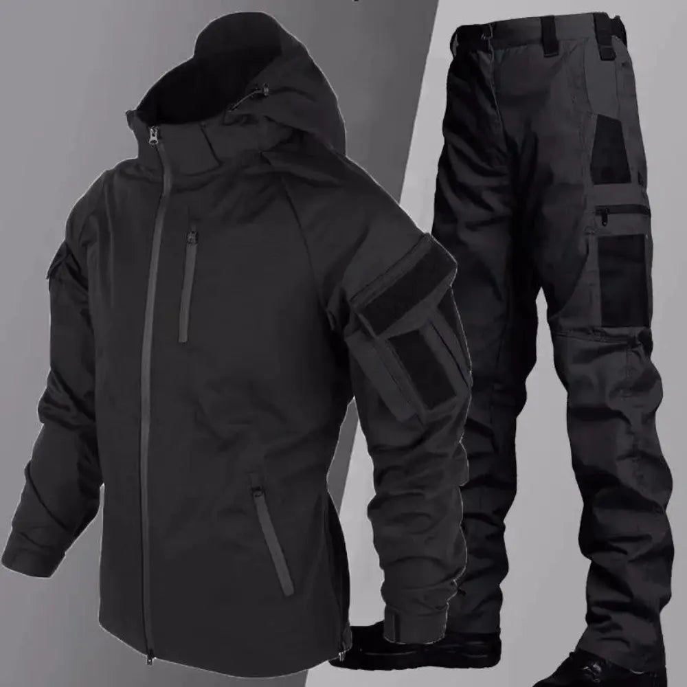 Mason – Lightweight Water-Repellent Outdoor Set with Cargo Pants for Men, Size S-XXL 0