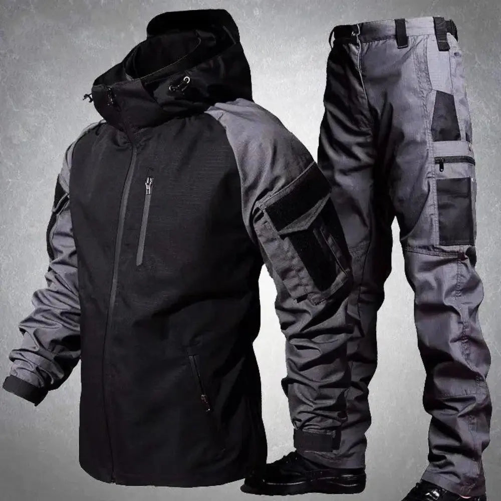 Mason – Lightweight Water-Repellent Outdoor Set with Cargo Pants for Men, Size S-XXL 1