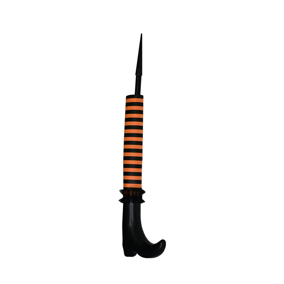 Creepy Halloween Witch Garden Decoration – Outdoor Plastic Legs – Perfect for Parties 1