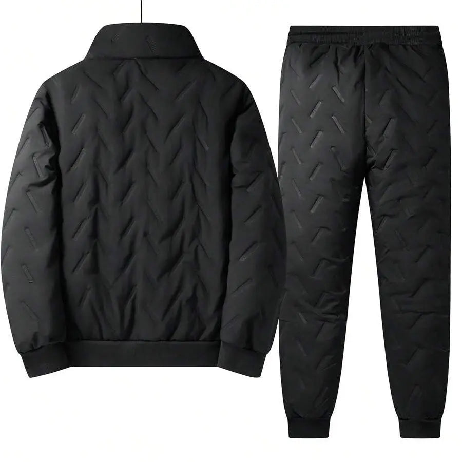 Luke  – Stylish 3-Piece Men's Winter Outfit with Jacket, Pants & Bodywarmer for Fashionable Winter Style