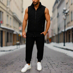 Luke  – Stylish 3-Piece Men's Winter Outfit with Jacket, Pants & Bodywarmer for Fashionable Winter Style