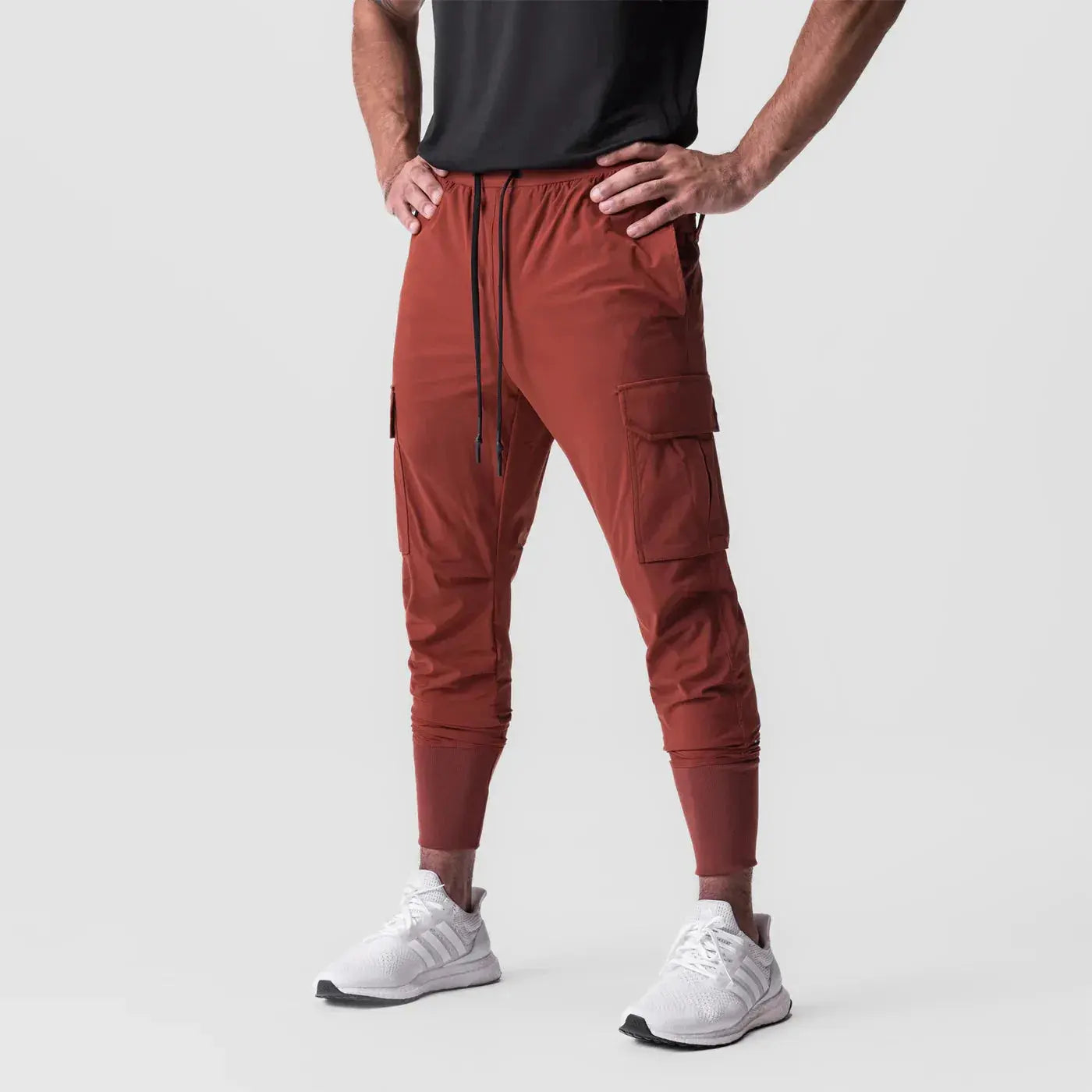 Blaze – Lightweight Camouflage Fitness Pants for Summer Training- Maroon