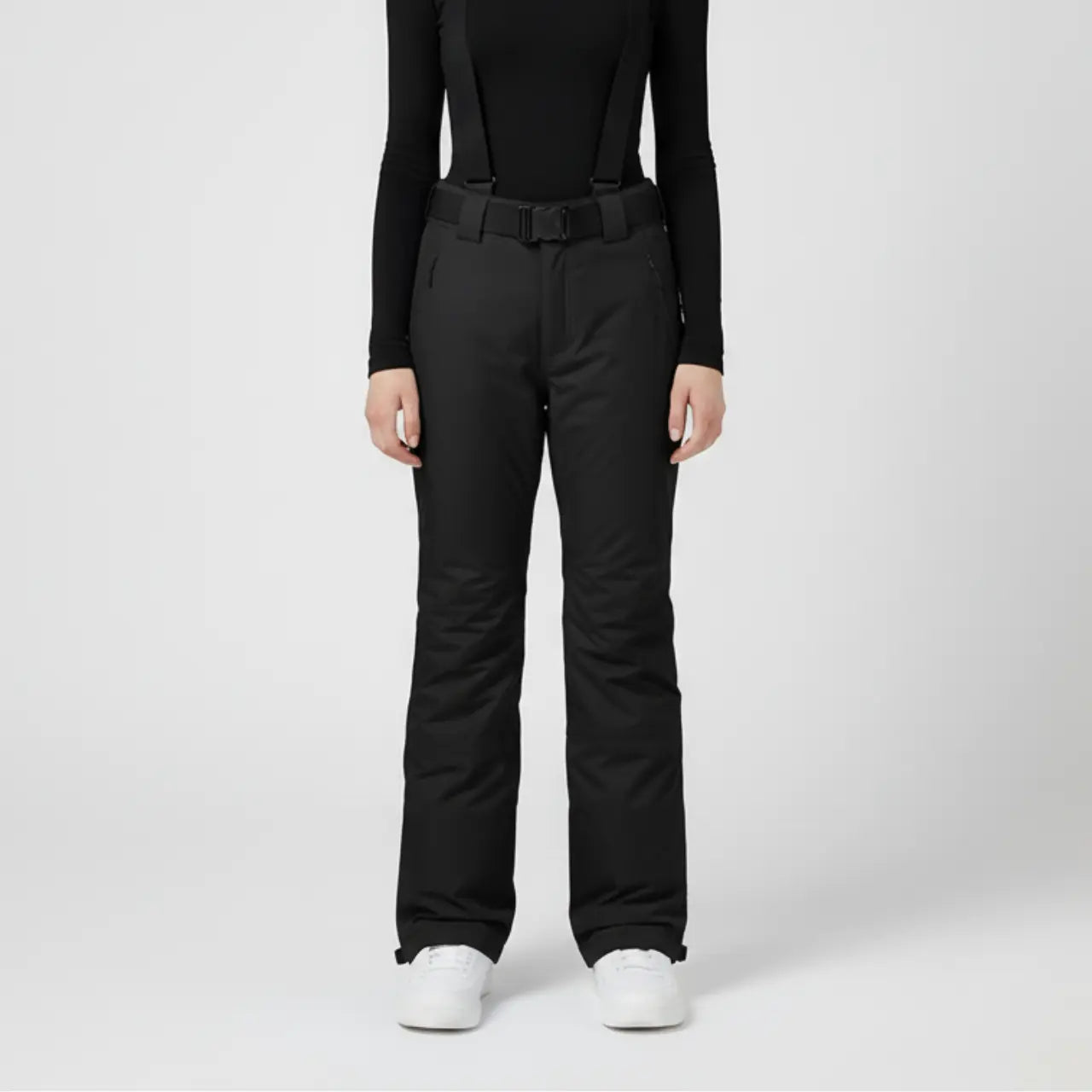 MunaWear - Pants - Mirra – Insulated Women's Ski Pants With Windproof For Skiing And Outdoor Adventures - Black / 3XL