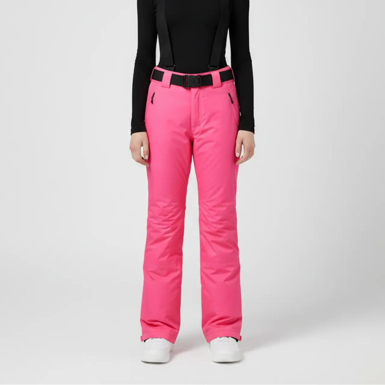 MunaWear - Pants - Mirra – Insulated Women's Ski Pants With Windproof For Skiing And Outdoor Adventures - Pink / 3XL