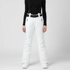 MunaWear - Pants - Mirra – Insulated Women's Ski Pants With Windproof For Skiing And Outdoor Adventures - White / 3XL