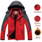 Caden - Thick Men's Parka Jacket With Windproof Design For Cold Weather Adventures 0