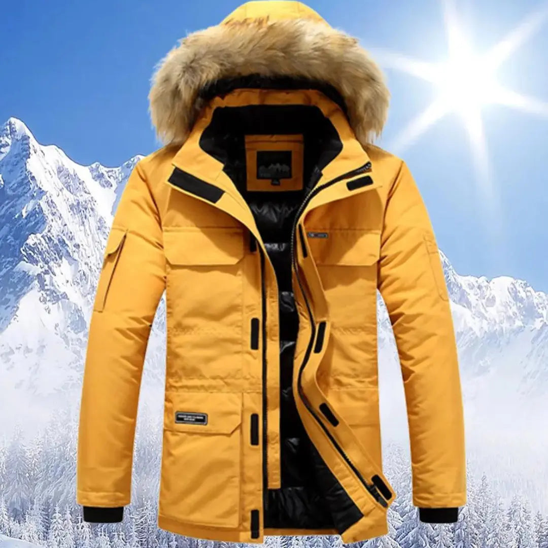 Caden – Stylish Men's Parka Jacket With Hood For Ultimate Winter Warmth 0