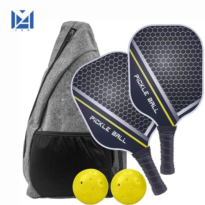 Mia – Lightweight Graphite Carbon Fiber Pickleball Paddle Set, USAPA Approved for All Ages, Perfect for Indoor/Outdoor Play, Size One Size Fits All 1