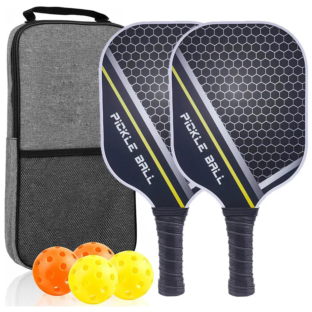 Mia – Lightweight Graphite Carbon Fiber Pickleball Paddle Set, USAPA Approved for All Ages, Perfect for Indoor/Outdoor Play, Size One Size Fits All 2
