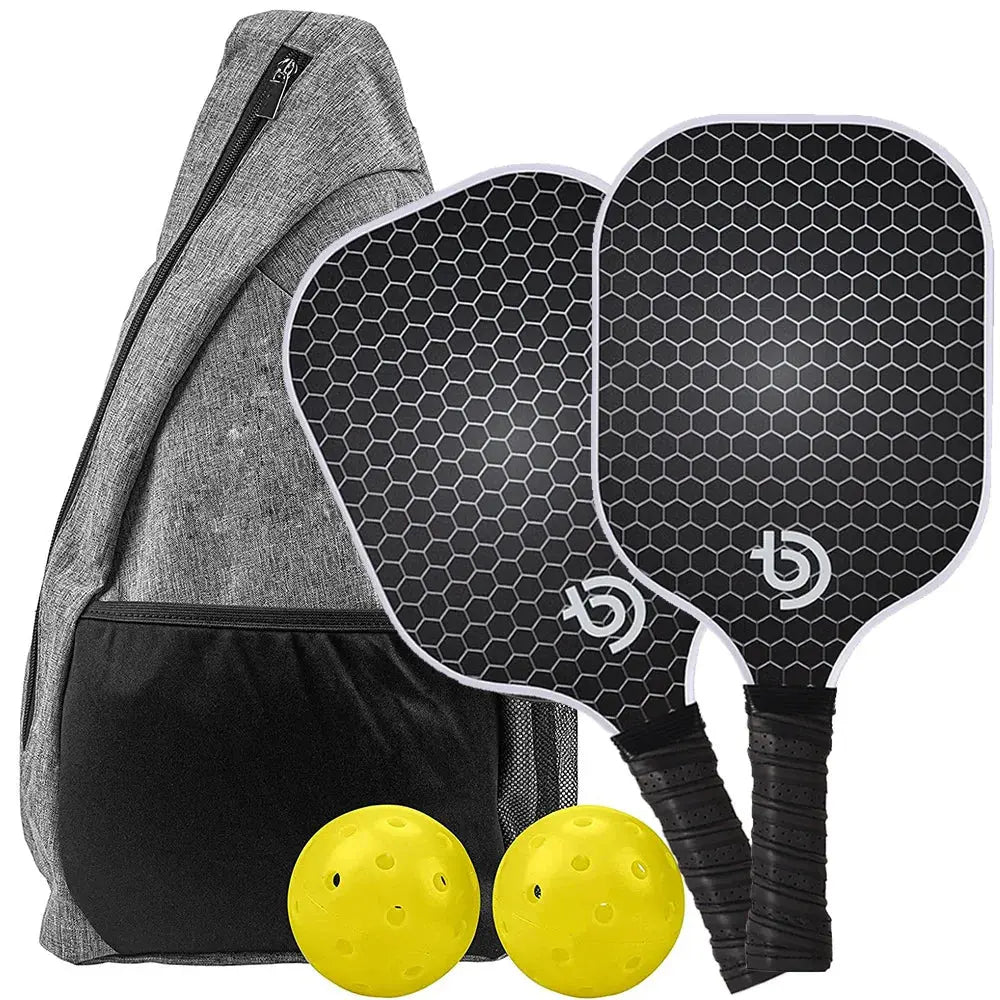 Mia – Lightweight Graphite Carbon Fiber Pickleball Paddle Set, USAPA Approved for All Ages, Perfect for Indoor/Outdoor Play, Size One Size Fits All 7
