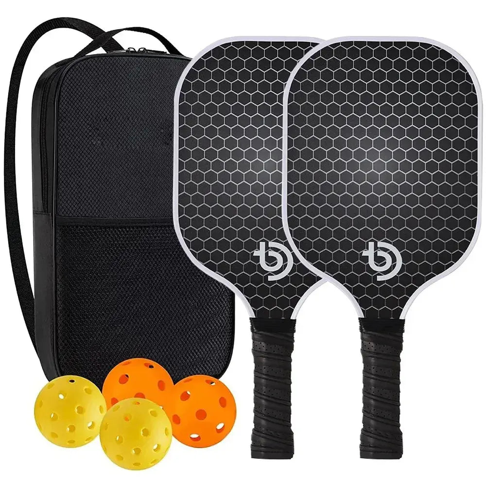 Mia – Lightweight Graphite Carbon Fiber Pickleball Paddle Set, USAPA Approved for All Ages, Perfect for Indoor/Outdoor Play, Size One Size Fits All 8