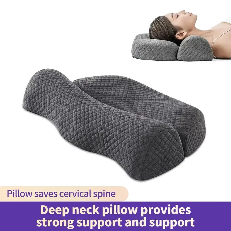 Clara – Ergonomic Memory Foam Contour Pillow for Side Sleepers 1