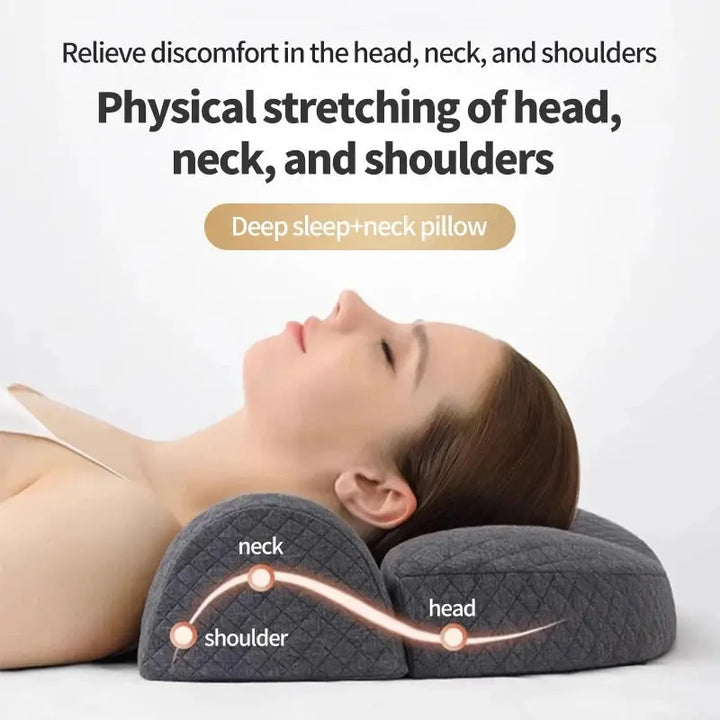 Clara – Ergonomic Memory Foam Contour Pillow for Side Sleepers 5