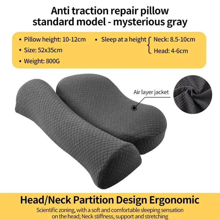 Clara – Ergonomic Memory Foam Contour Pillow for Side Sleepers 6