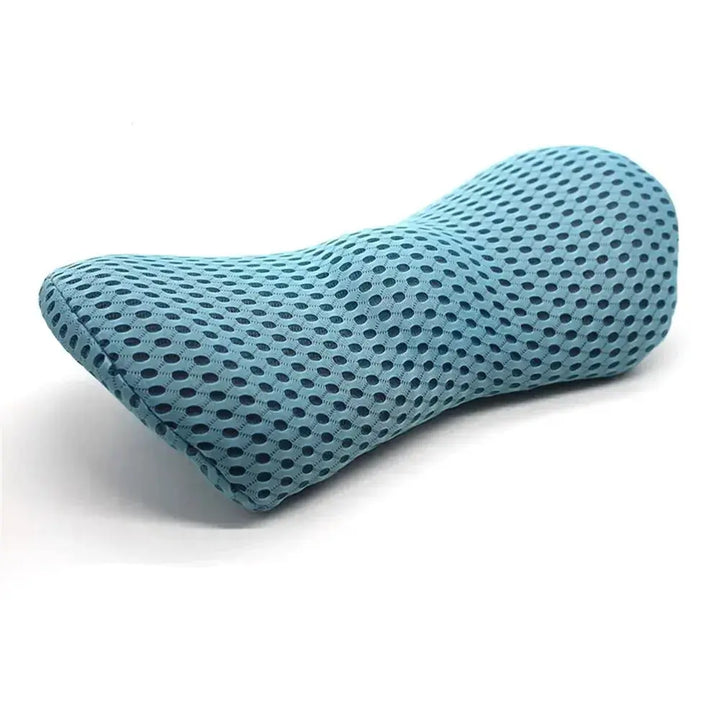 MunaWear - Pillows & Cushions - Ava – Breathable Memory Foam Lumbar Support Pillow for Car and Home - Blue