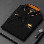 Caden - Classic Men's Polo Shirt With Embroidered Logo For Smart-Casual Wear 1