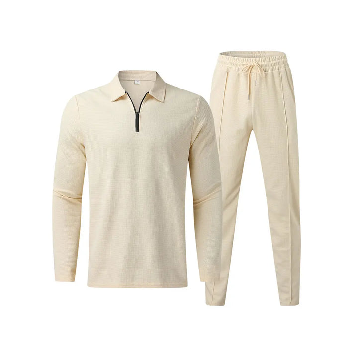 Giovanni – Long Sleeve Men's Polo Shirt with Premium Comfort and Versatile Style Size S-XL 1