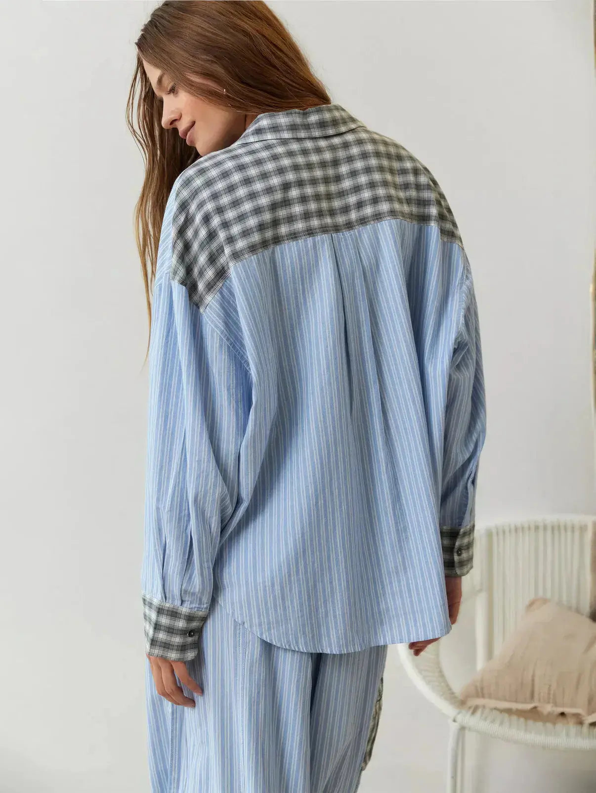 Liora - Classic Women's Pyjama Set With Long Sleeve Shirt For Cozy Nights In 5