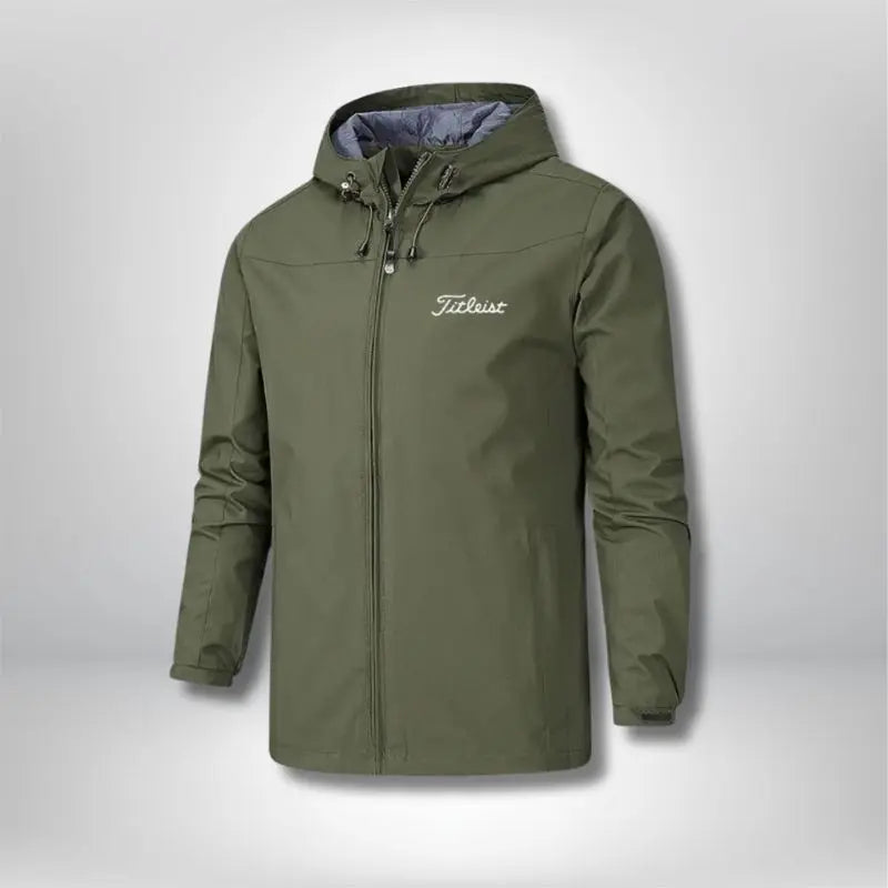 Moviq – Waterproof Unisex Rain Jacket With Modern Design For Everyday Use- Green