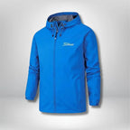 Moviq – Waterproof Unisex Rain Jacket With Modern Design For Everyday Use- Blue