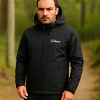 Moviq – Waterproof Unisex Rain Jacket With Modern Design For Everyday Use- Black