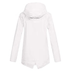 MunaWear - Coats - Francine – Stylish Women's Rain Jacket With Hood For All-Weather Protection - White