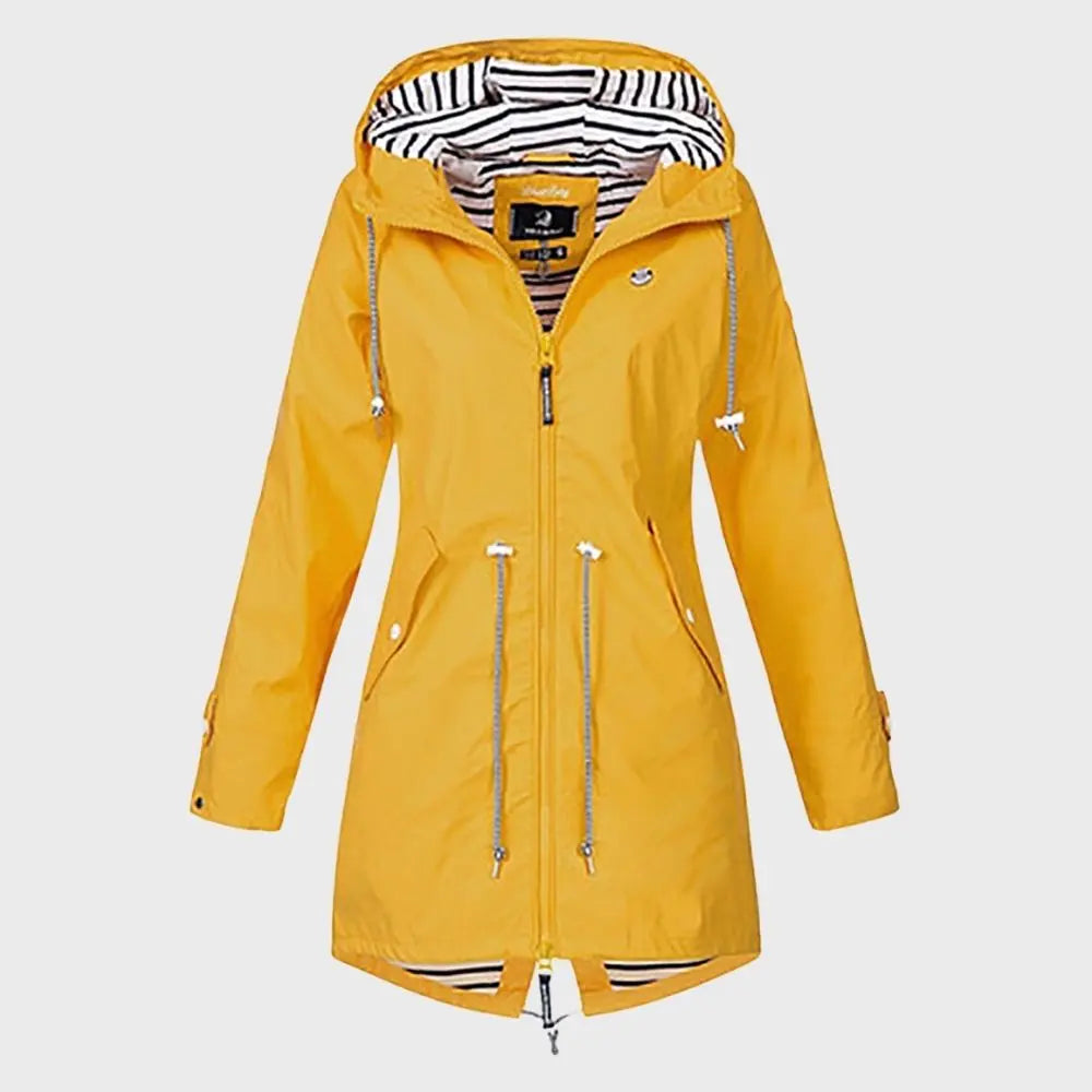 Liora – Stylish Women's Rain Jacket With Adjustable Hood For Everyday Wear 4