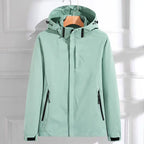 Liora – Stylish Women's Rain Jacket With Hood For All-Weather Protection 0
