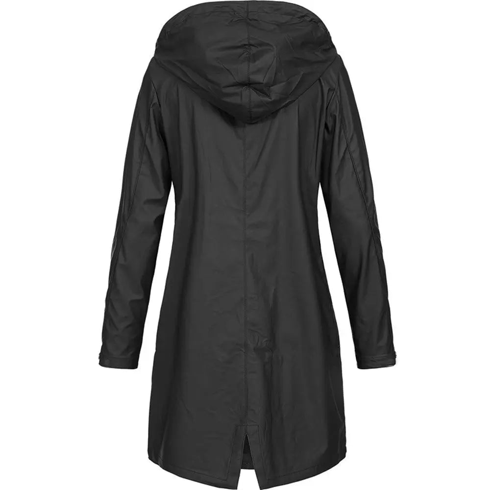 Liora – Stylish Women's Rain Jacket With Hood For Trendy Weather Protection 1